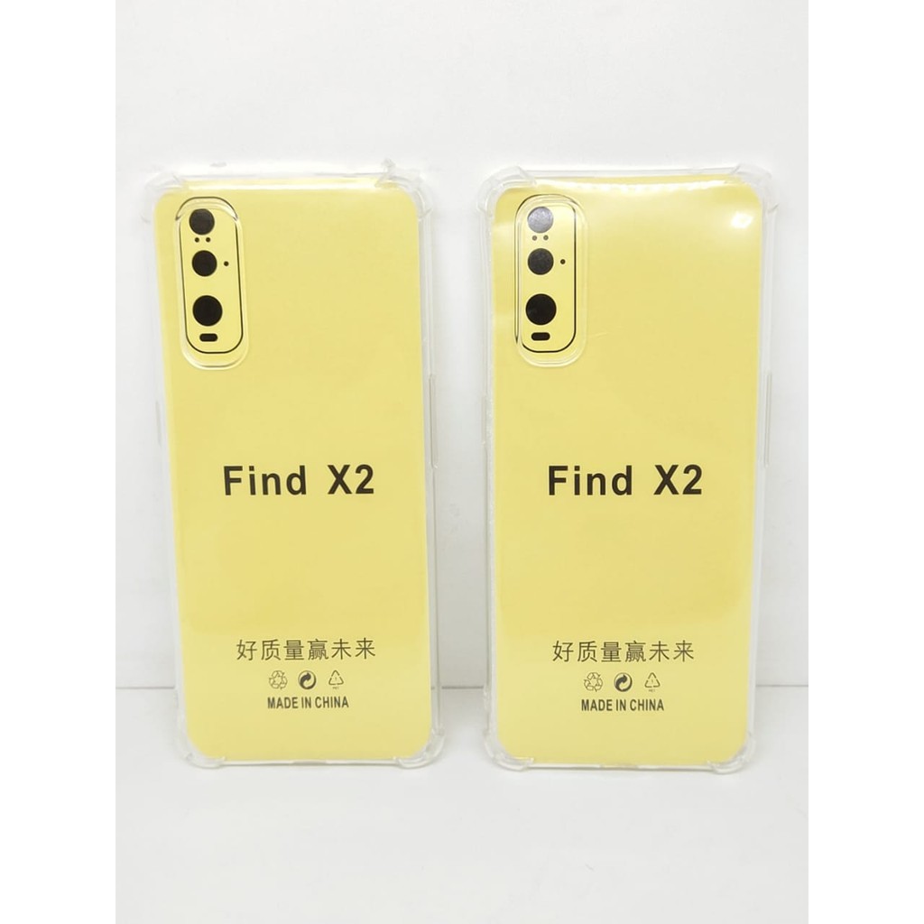 Anti Crack Oppo Find X2 6.7 inch Soft Case Anti Shock Jelly Tahan Benturan