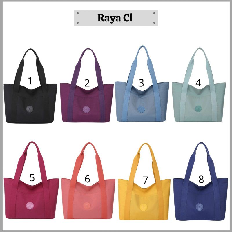 YUESITE RAYA POLOS IMPORT TAS BAHU WANITA TOTE BAG TRAVEL ANTI AIR CYUTEBAGS