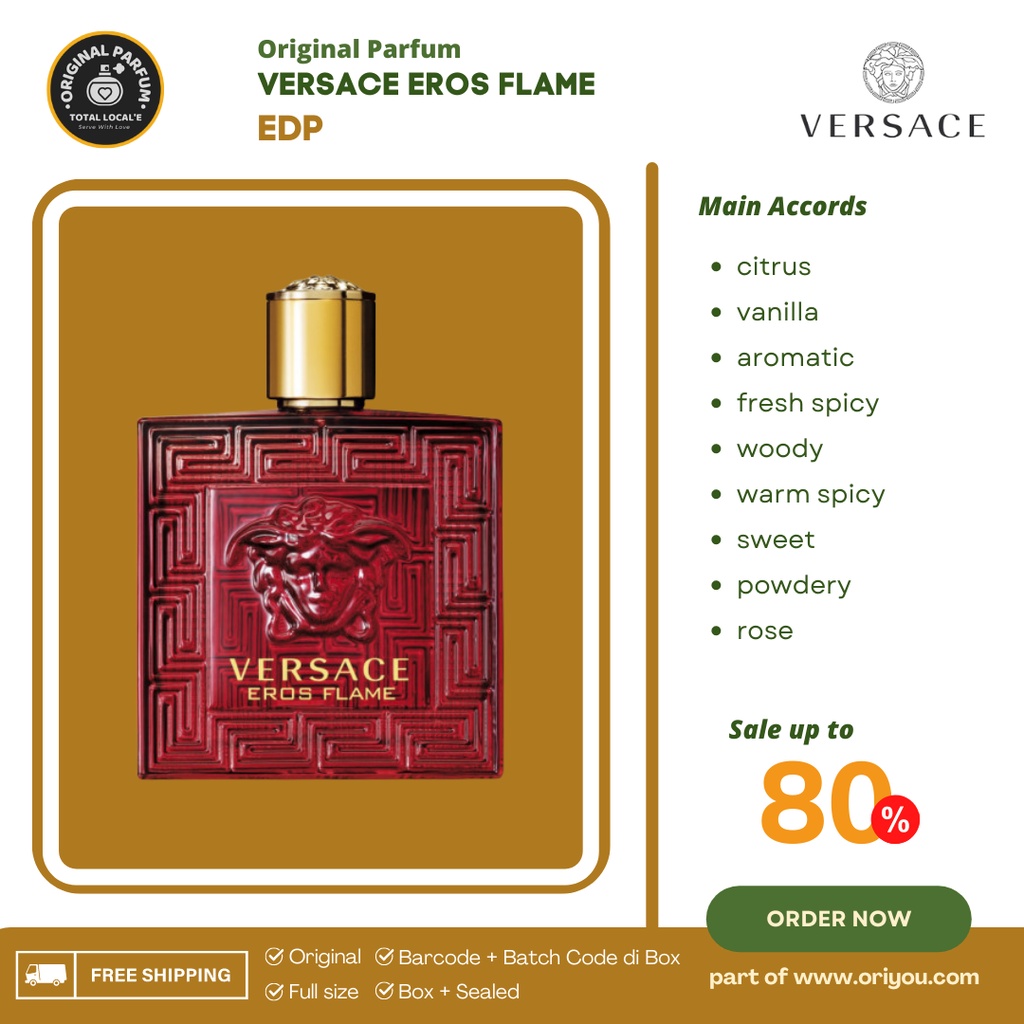 Parfum VERSACE EROS FLAME EDP 100 ML