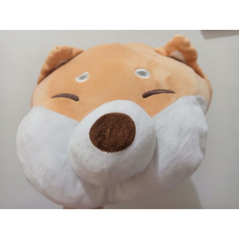 Boneka Anjing Shiba Jumbo Ukuran Besar 60 cm