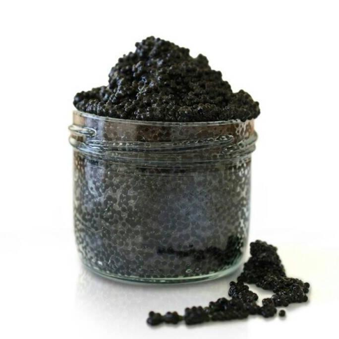 

Frozen Raw Black Tobiko Flying Fish Caviar Telur Ikan Hitam Import