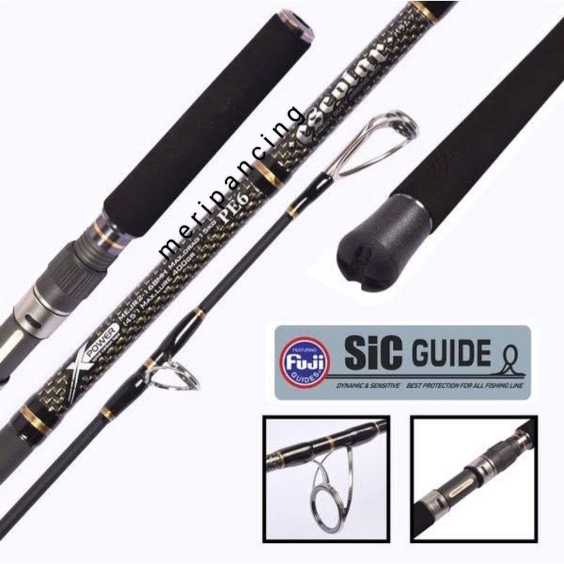 Joran Maguro Escolar | Jigging Rod | PE 4 | PE 6 | PE 8 | Fuji SIC | Monster Fish