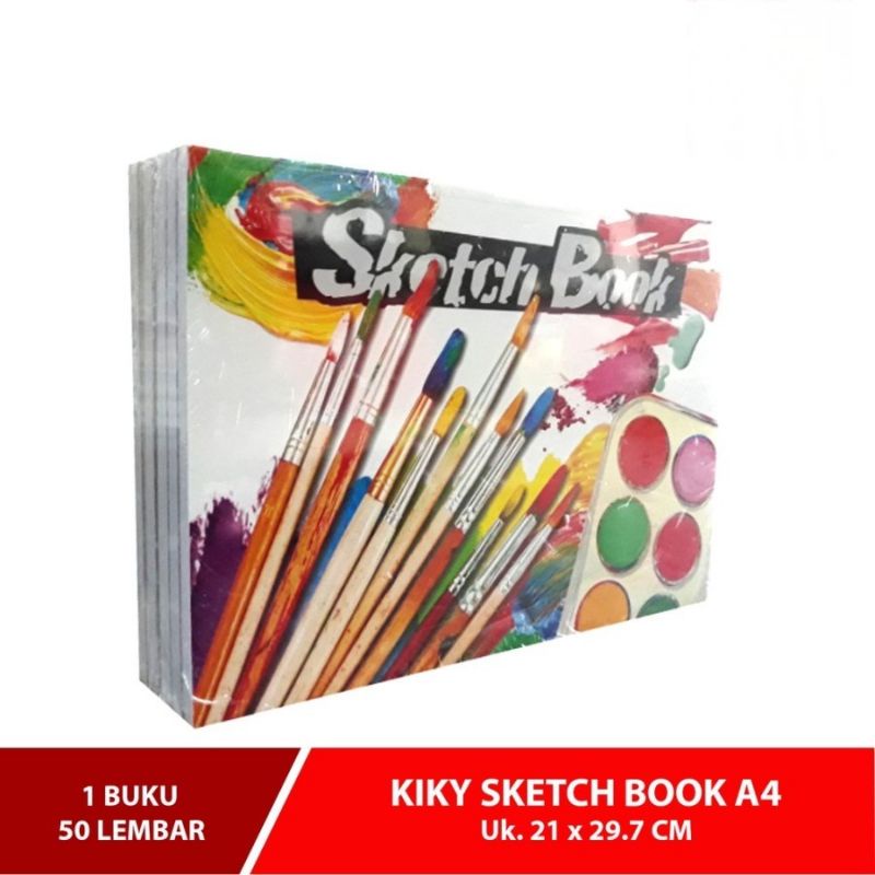 

Sketch book Kiky A4 Isi 50 lembar