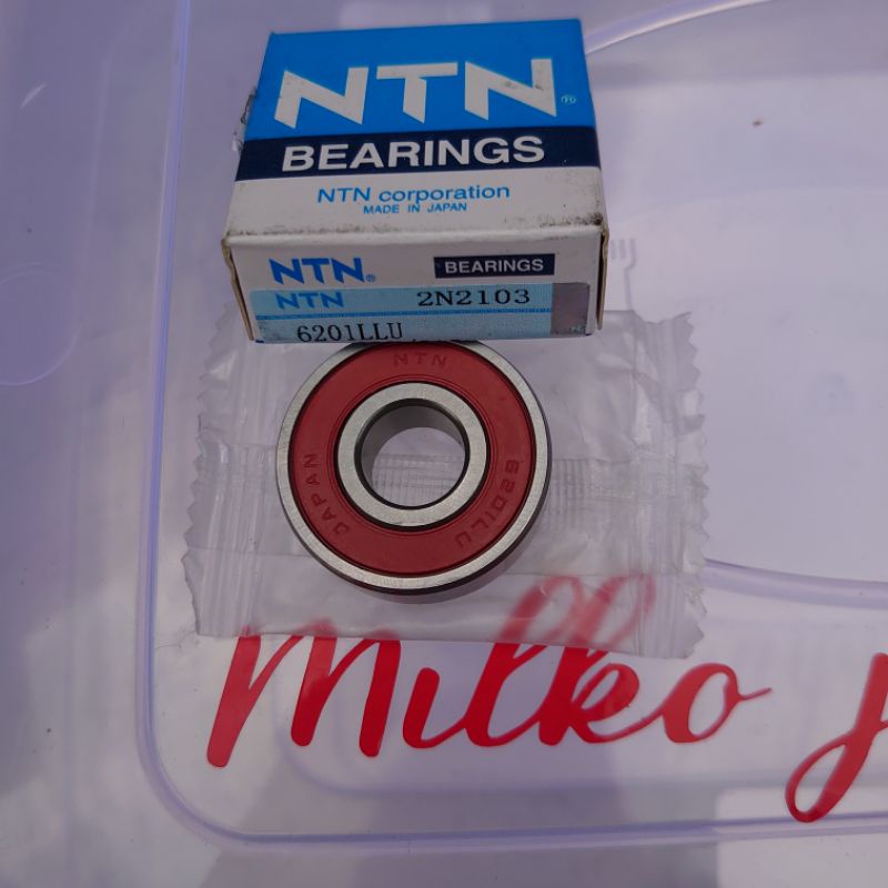 bearing laher roda depan NTN 6201 supra 100 x fit lama new 125 blade fi karisma spacy scoopy scopy b
