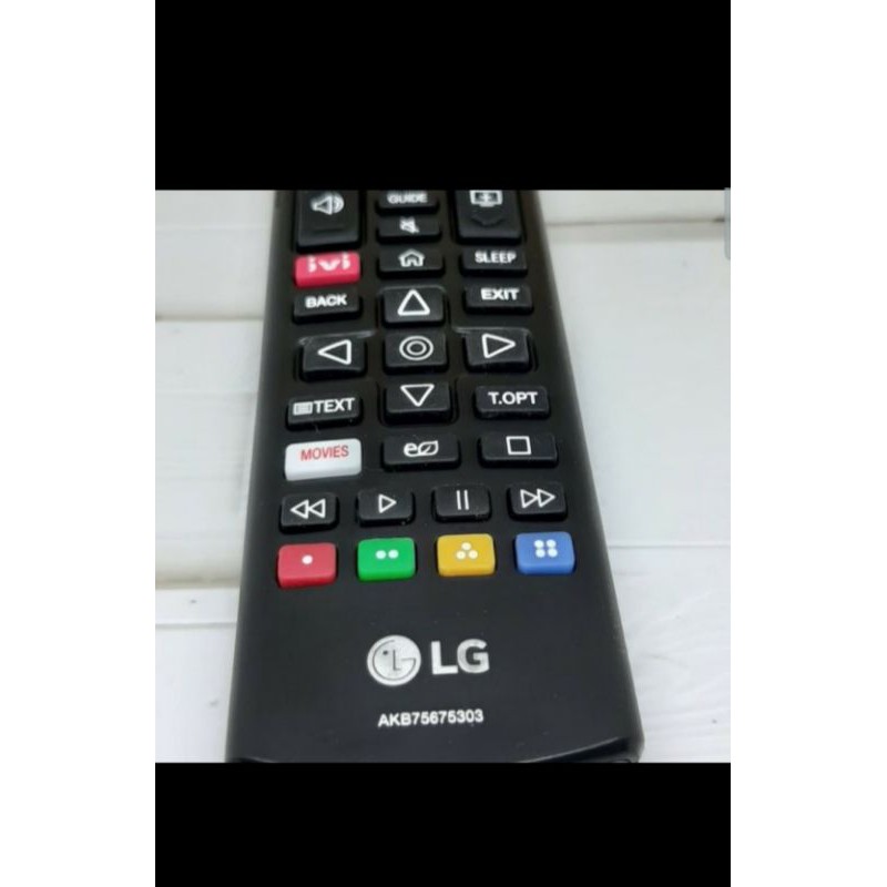 REMOTE REMOT SMART TV LED LCD LG IVI MOVISE AKB75675303 ORIGINAL ASLI