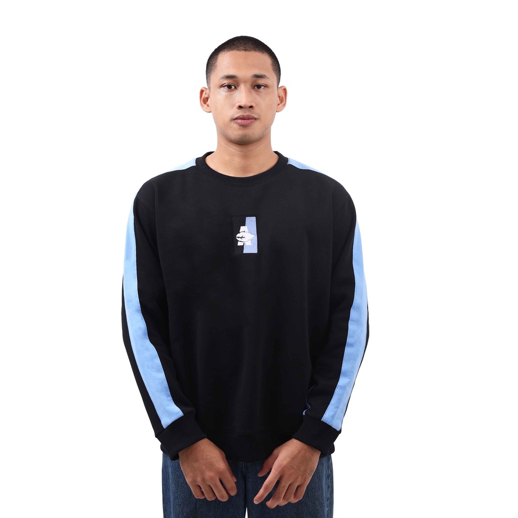 LEAF Gianni Black Crewneck