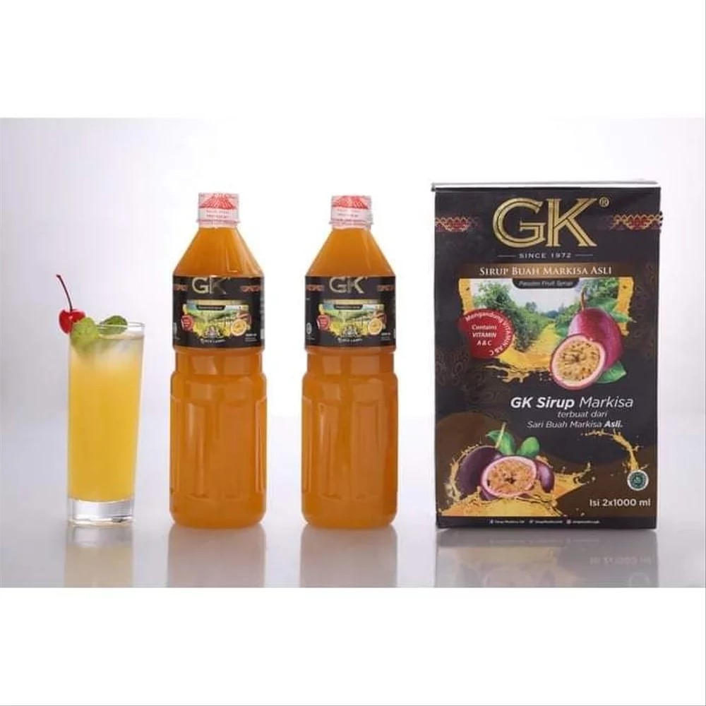 

Syrup Markisa Merek GK Blacklabel Khas Medan