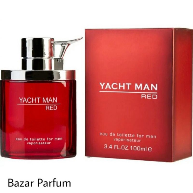 Parfum Pria Original Myrurgia Yacht Man Red EDT