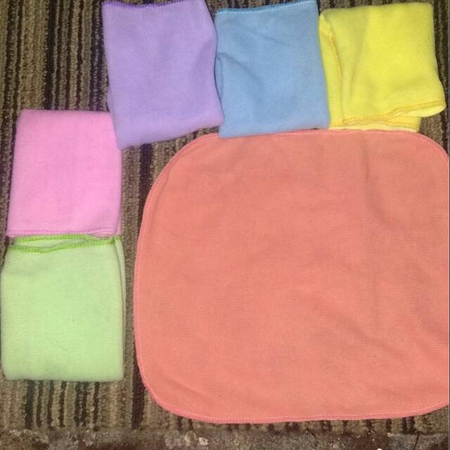 Mindil pembalut kain santri segiempat / handuk souvenir