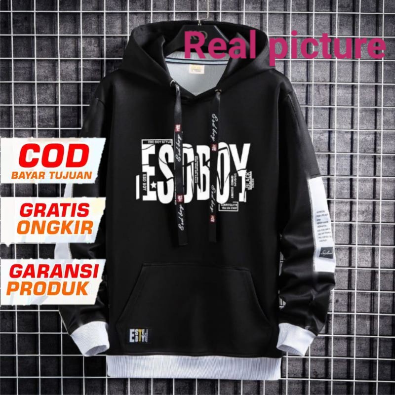 Jaket Sweater Hoodie Pria / Hodie Pria Esoboy / Sweater Hoodie Esoboy