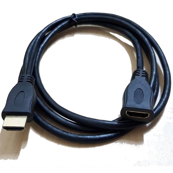 Kabel Hdmi Male to Female Extension 1.2 Meter
