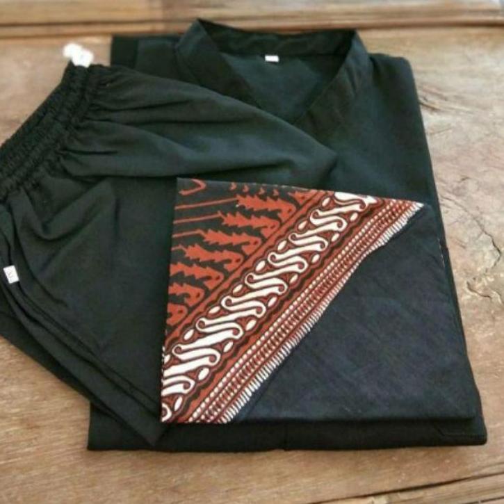 LANGSUNG KIRIM.. PAKAIAN ADAT SAMIN BLORA-M sampai XXXXL (BISACOD)