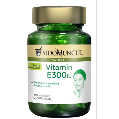 Sidomucul Vitamin E 300 IU 50 Softgel