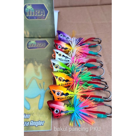 JAWS MINI MRA RIAU 2,7cm. umpan casting gabus. lure casting