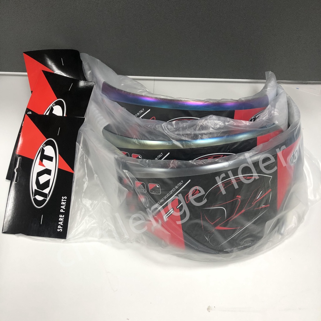 【COD】Visor Kyt Nfr Nx Race Nz Race KYT FLAT IRIDIUM BLUE RED