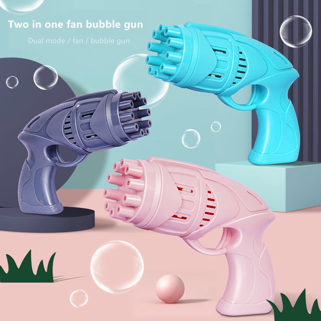 1 Unit Mainan Anak Viral Dolphin Bubble Gun Electric Bubble Machine Mainan Tembakan Dolphin Gelembun