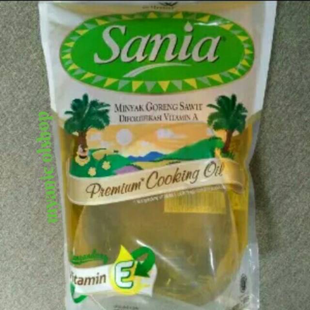 

Minyak Goreng Sania 1 liter dan Beras Sania 1kg