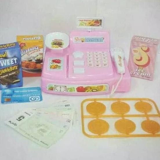 Mainan anak mesin kasir mini
