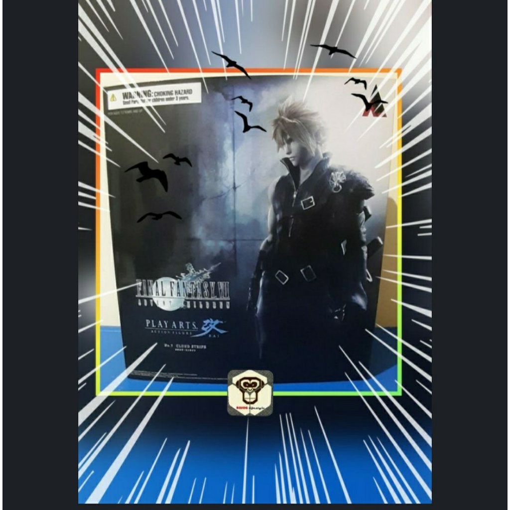 Action Figure FF VII advent children cloud strife