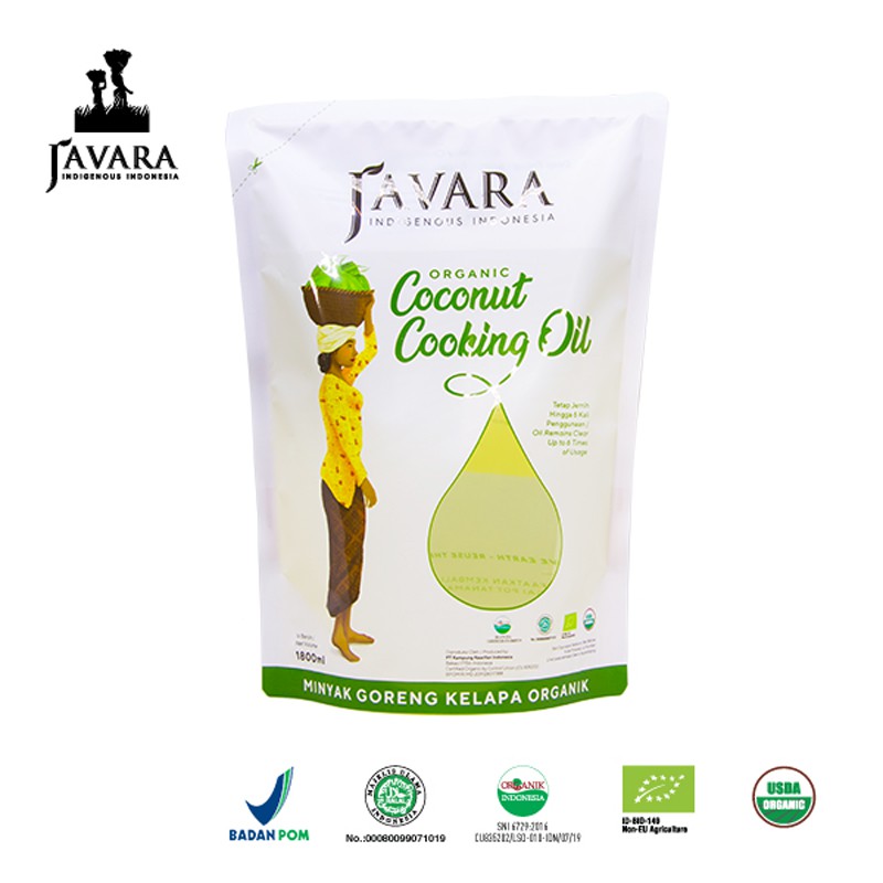 Javara - Coconut Cooking Oil || Minyak Goreng Kelapa 1800ml