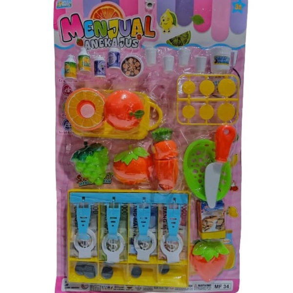 Mainan Anak Kasiran / Menjual Aneka Jus Buah MF 34
