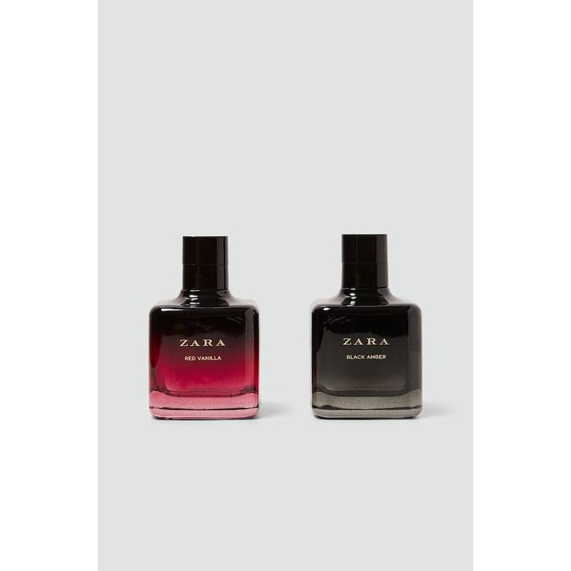 Promo Parfum Original Zara Black Amber Red Vanilla 100Ml Gift Set Box Segel Best Seller