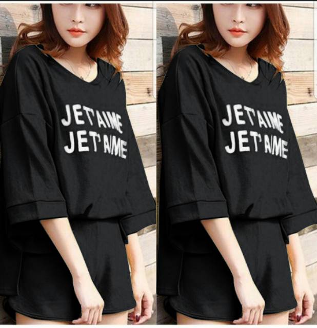 FWG - SET JET AIME / STELAN TERBARU WANITA / SET WANITA KOREA / SET WANITA PRINTING