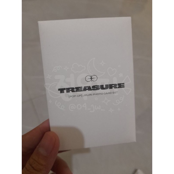 [READY STOCK] SEALED TREASURE MD POP-UP JIKJIN PHOTOCARD SET