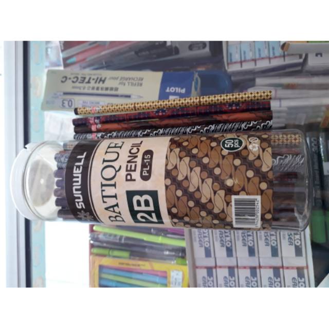 

Pensil kayu 2B /pensil 2B sunwell/pensil kayu 2B sunwell/pensil 2B batik