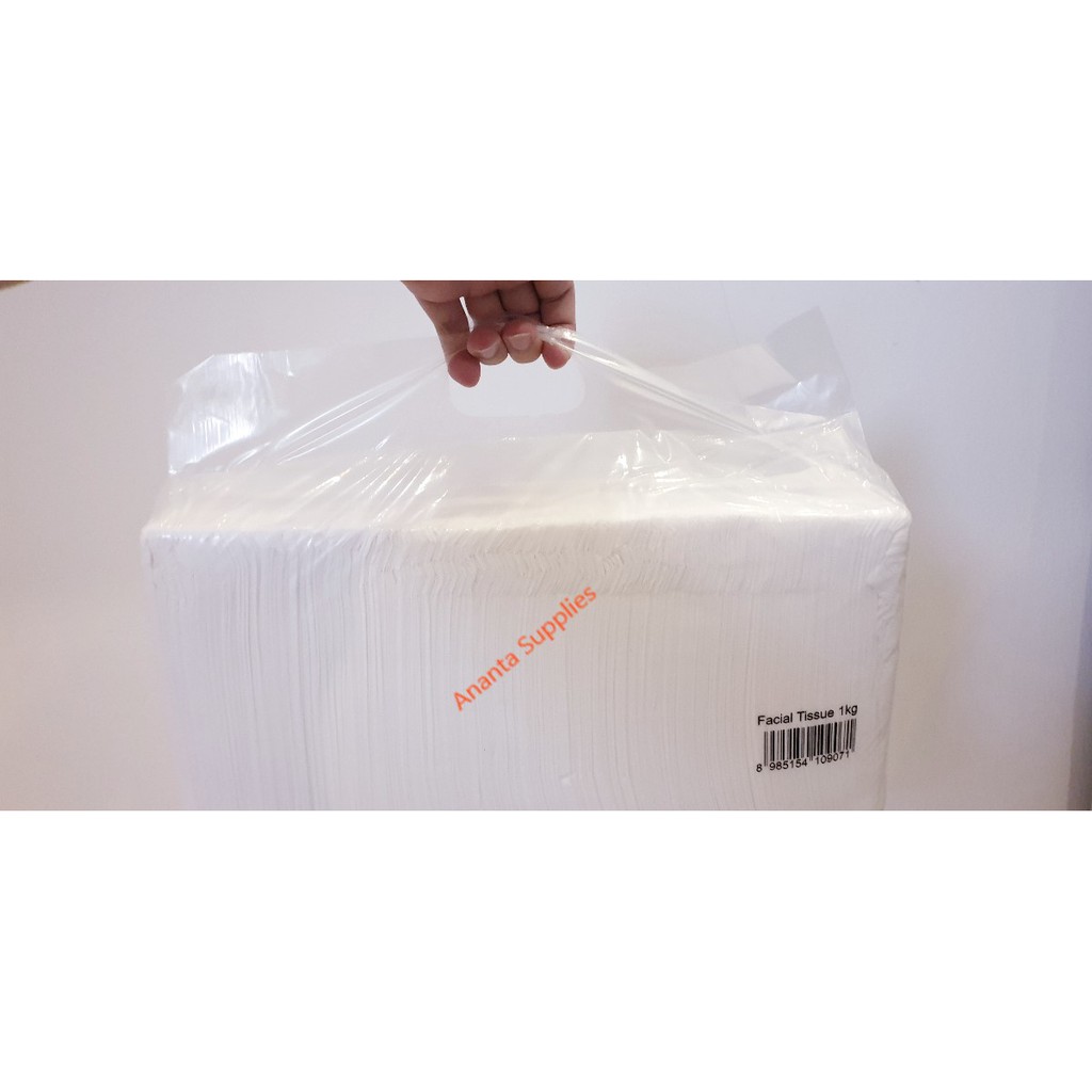 1kg High Quality Tissue Facial 2ply (1000g) Kiloan | Tisu Wajah Halus-3