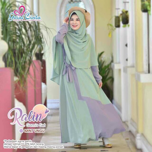 Preloved Gamis Set Ralin by Gerai Cinta