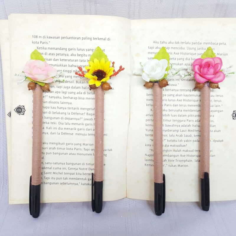

Pulpen buku tamu/Pulpen rustic (COD)