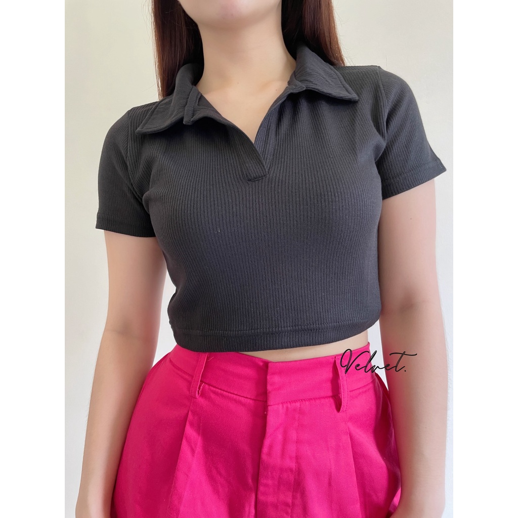 Kimmy Rib Crop Top