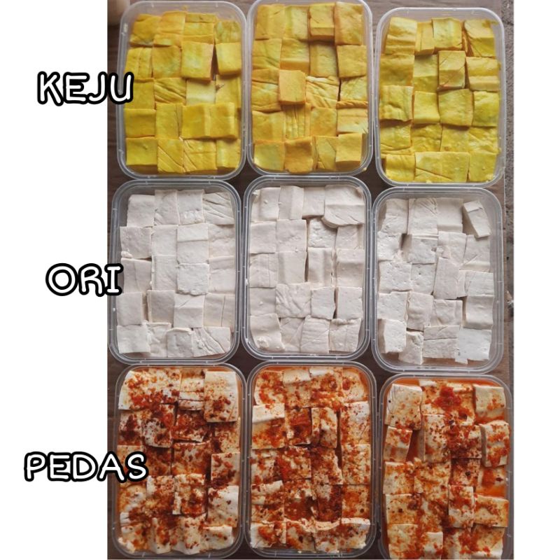 

TAHU SUSU ENAK (1 BOX ISI 50PCS TAHU)