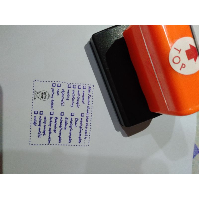 

Stempel Warna/Flash Murah Ukuran JUMBO