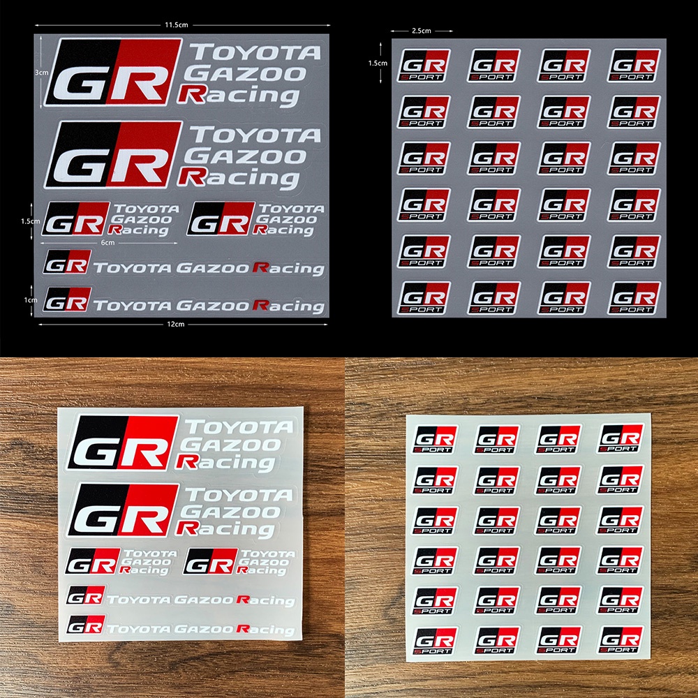 Stiker Reflektif Dekoratif Untuk BRZ / Reiz / 86GT / GAZOO Toyota