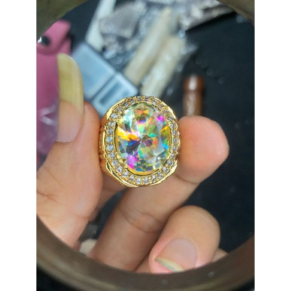 batu cincin permata natural Kalimaya india top