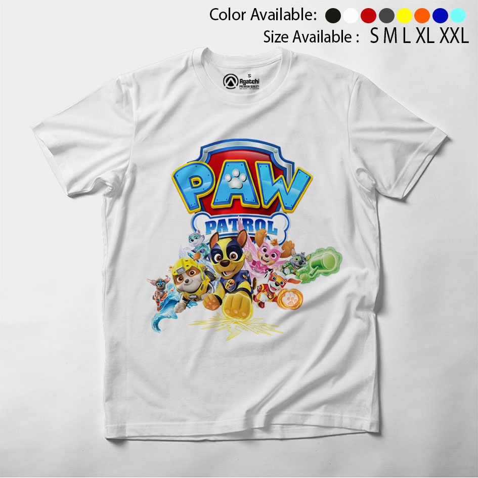 Kaos Atasan Anak Laki Laki Paw Patrol