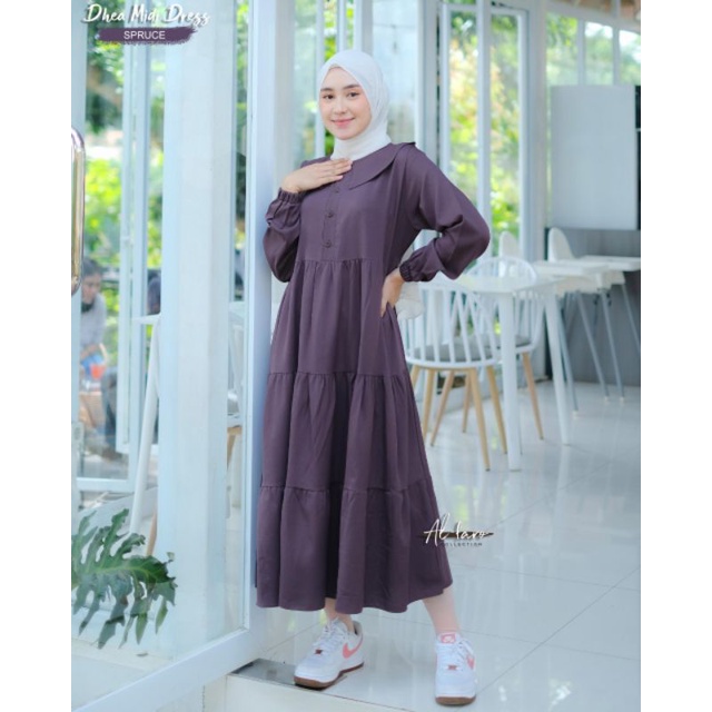 Dhea Midi Dress ORI by Al Faro