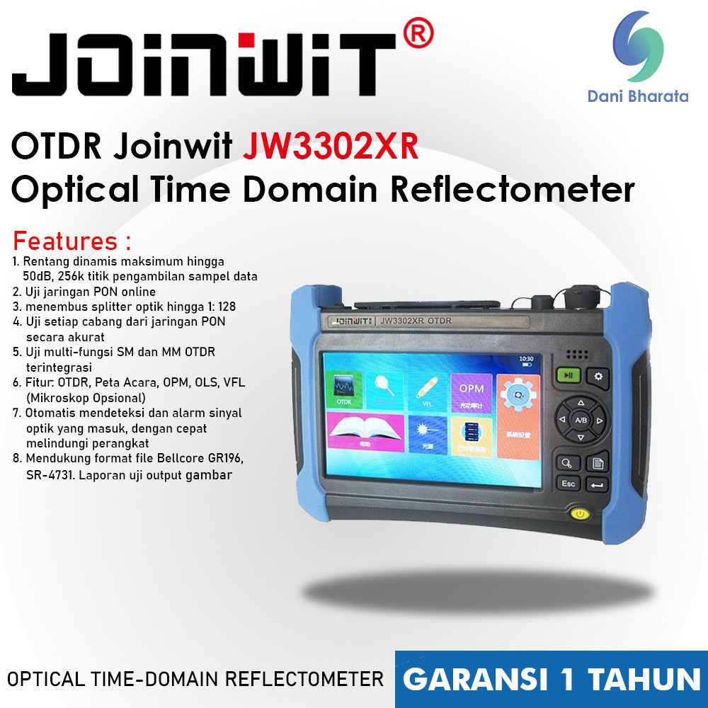 OTDR Joinwit JW3302XR Optical Time Domain Reflectometer Joinwit 3302XR