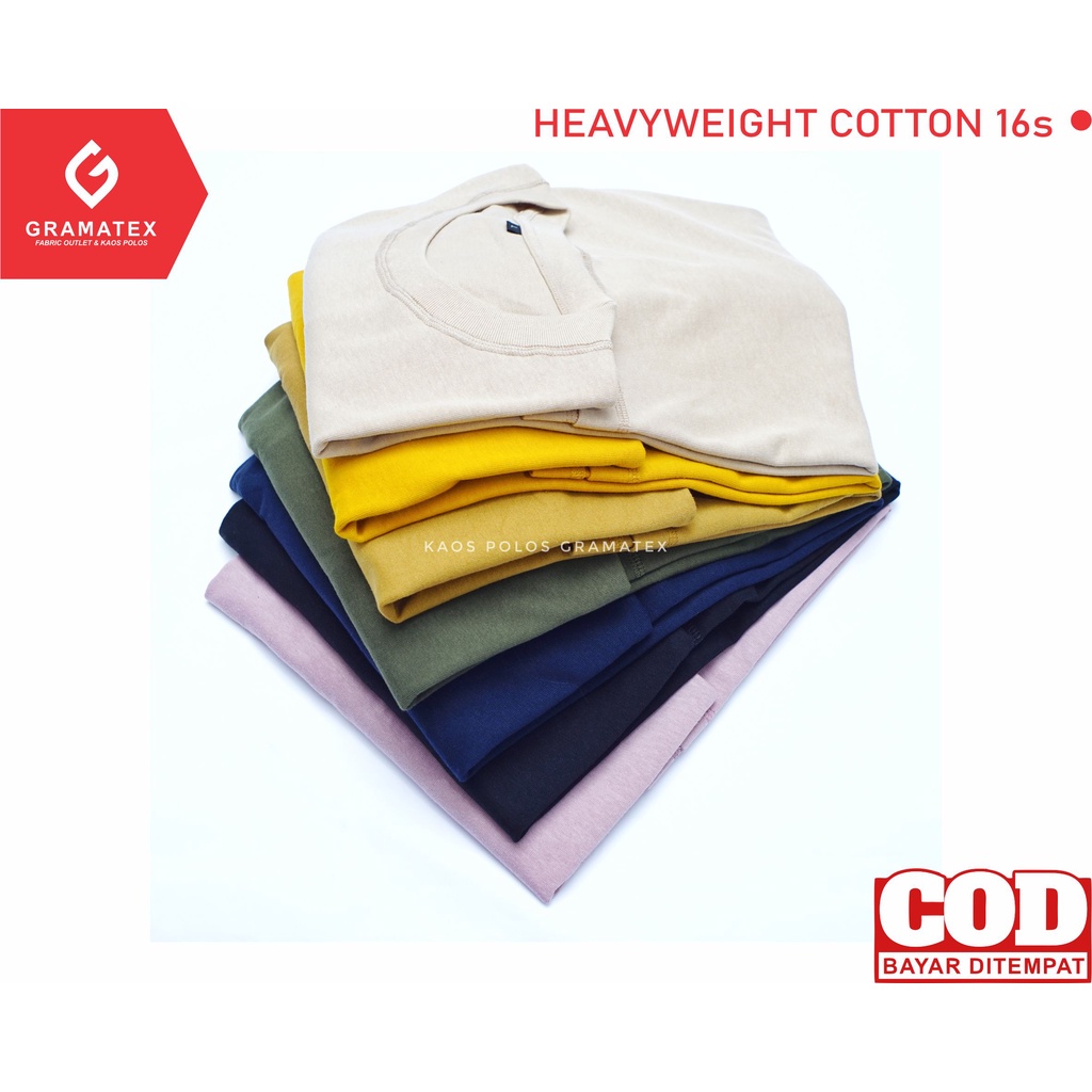 KAOS OVERSIZE HEAVYWEIGHT // COTTON 16s (PREMIUM)