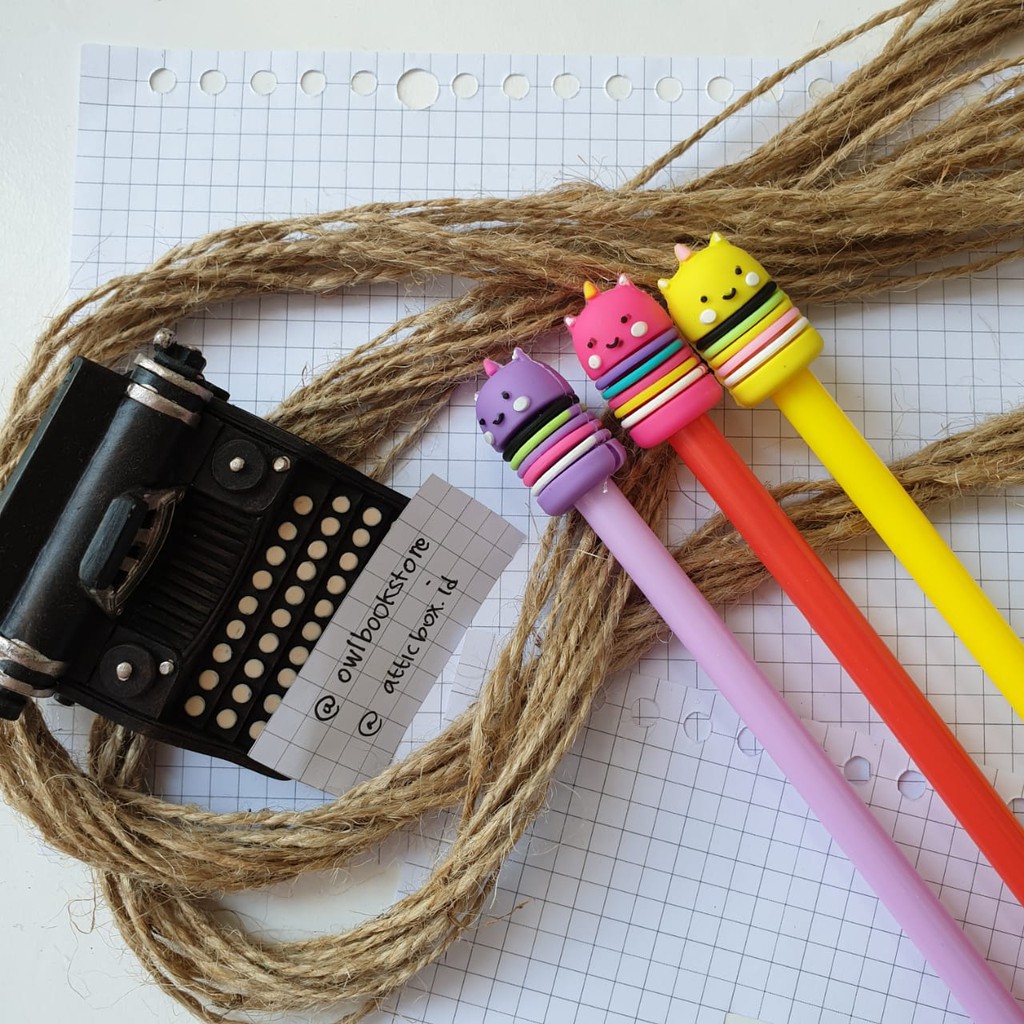 

Pulpen Gel Burger Lucu