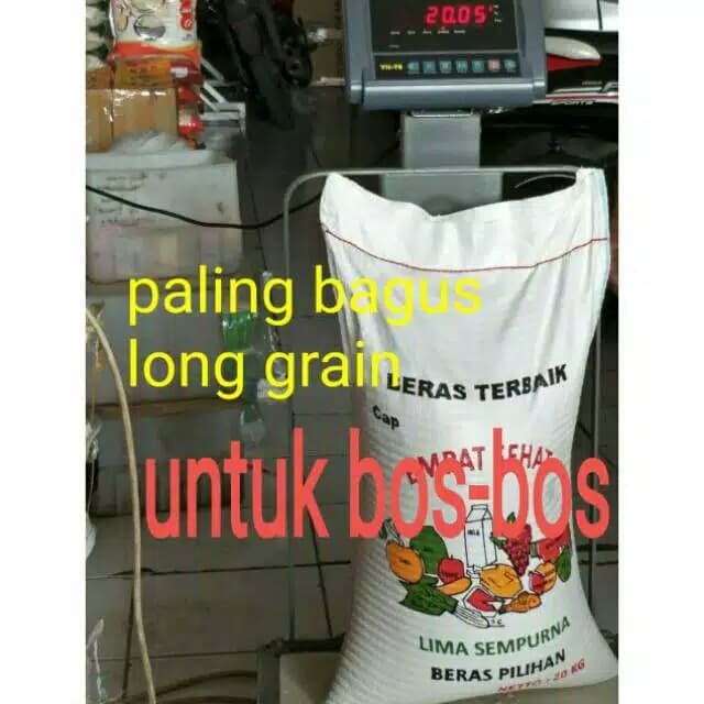 

978Eq10W Beras Terbaik Long Grain 20Kg Paling Bagus WQ12