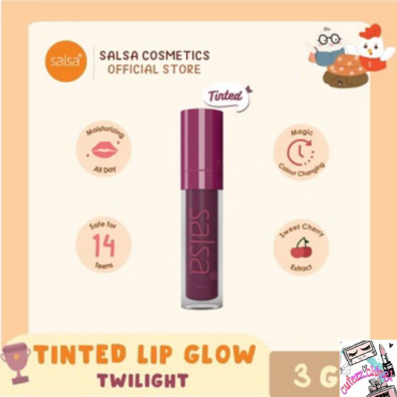 ☃Cutezz_Ching1☃Salsa Lip Glow Serum Series ♡Original♡Twilight♡Coral Nude