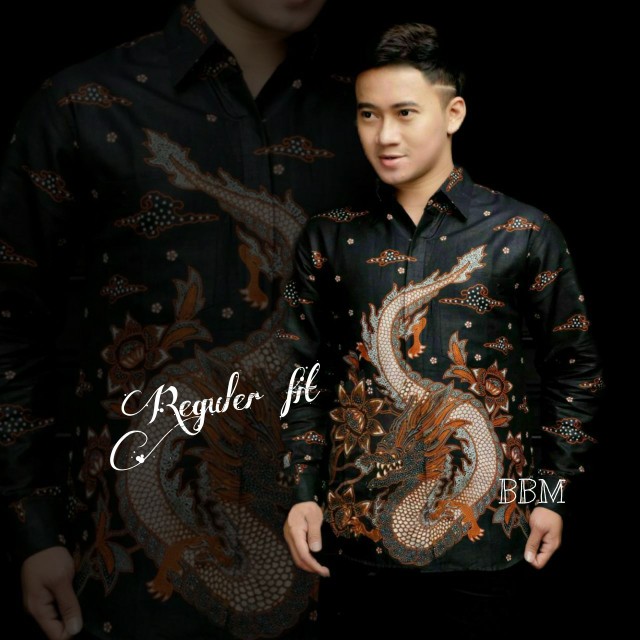 Kemeja Batik Pria Lengan Pendek / Hem Batik Pria / Hem Batik Fashion Motif Clurit Terlaris M L Xl
