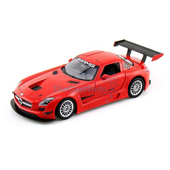 Motormax MercedesBenz SLS AMG GT3  Skala 124 Red