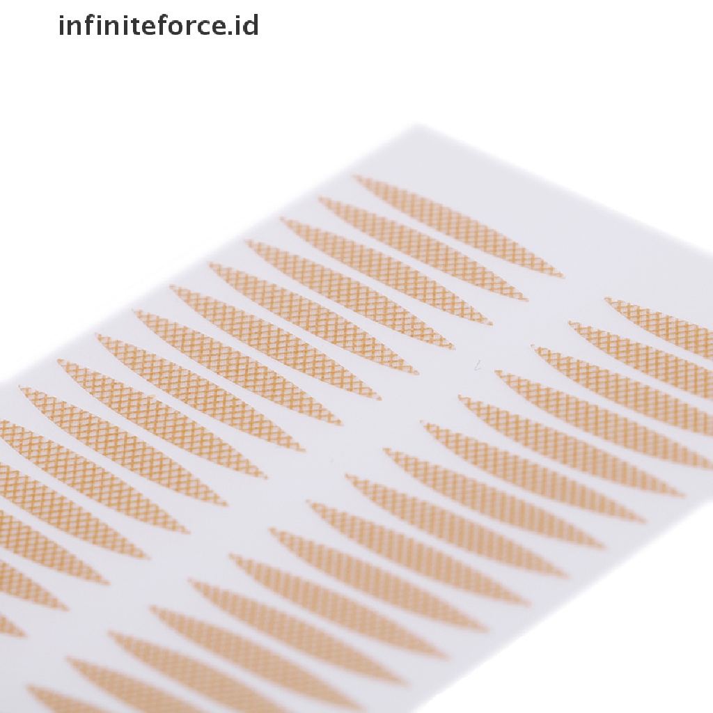 Infiniteforce.id 800pcs / Set Stiker Kelopak Mata Mesh Transparan Untuk Makeup / Kosmetik Wanita