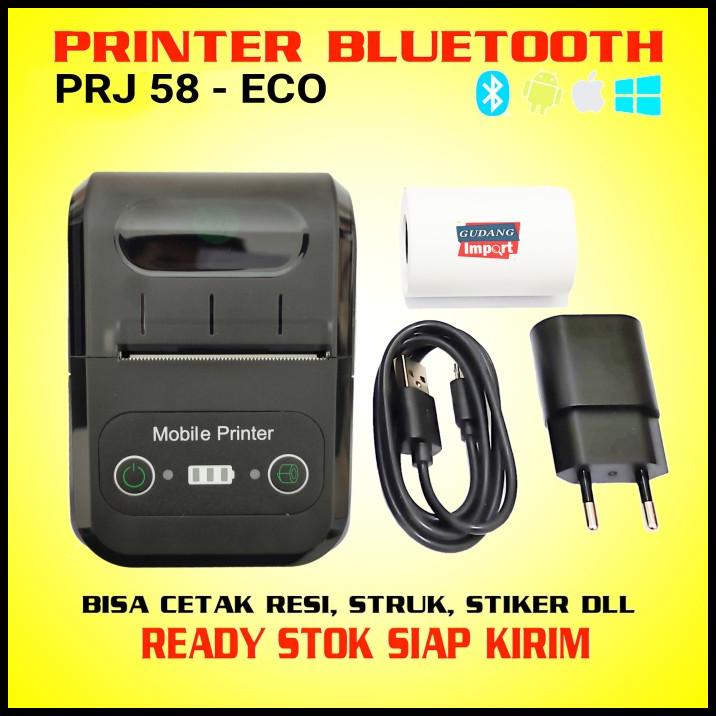 Printer Bluetooth Thermal Panda 58Mm Cetak Resi Nota Penjualan