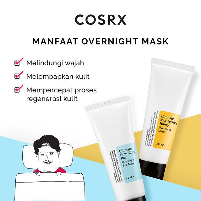 COSRX ULTIMATE OVERNIGHT SPA MASK by Ailin Kosmetik