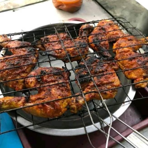 Panggangan bakar ikan ST/ Panggangan ayam / alat bakar barbeque / pemanggang daging / panggang Gapit